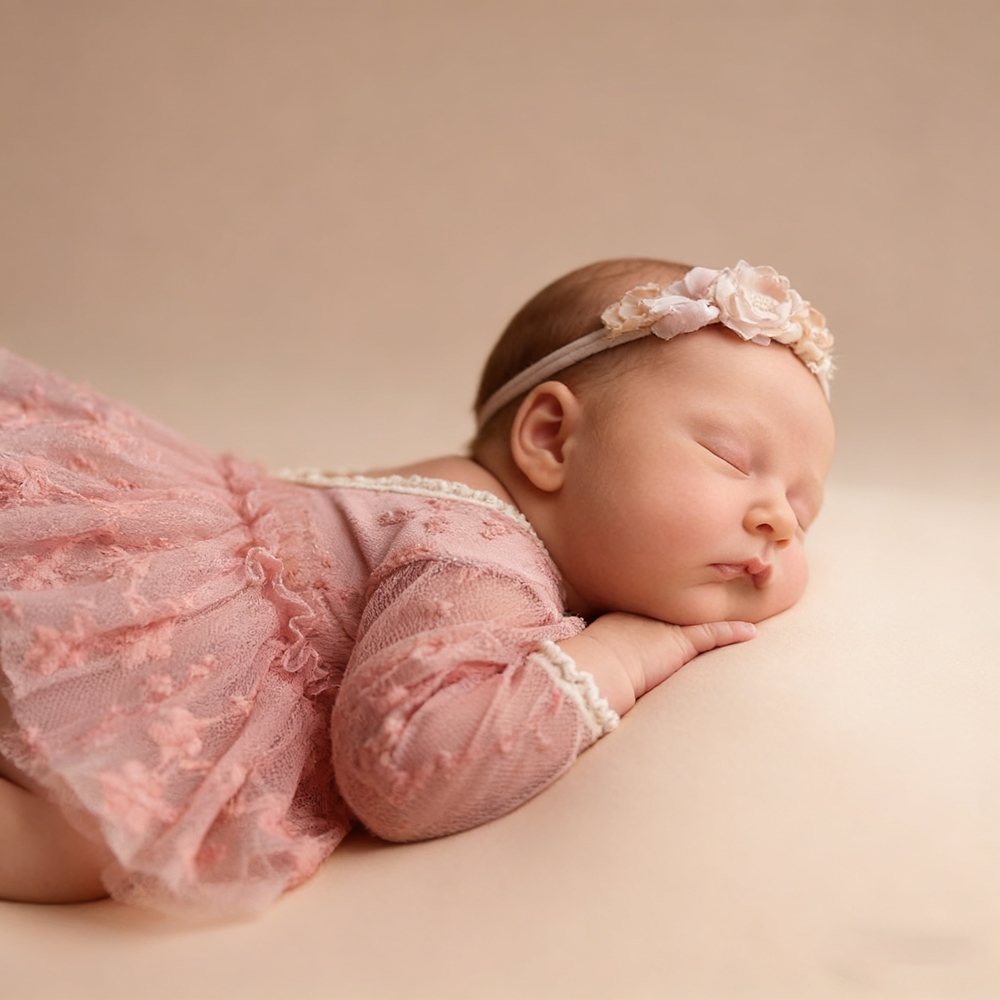 Baby Girl Tutu Dress Pink Lace - Newborn Baby Girl Romper Floral review and price